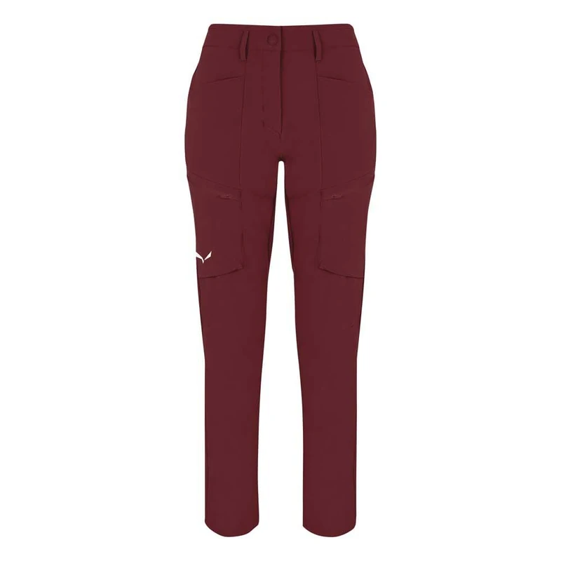 Salewa Womens Puez DST W Cargo Pants, Syrah, XXS EU