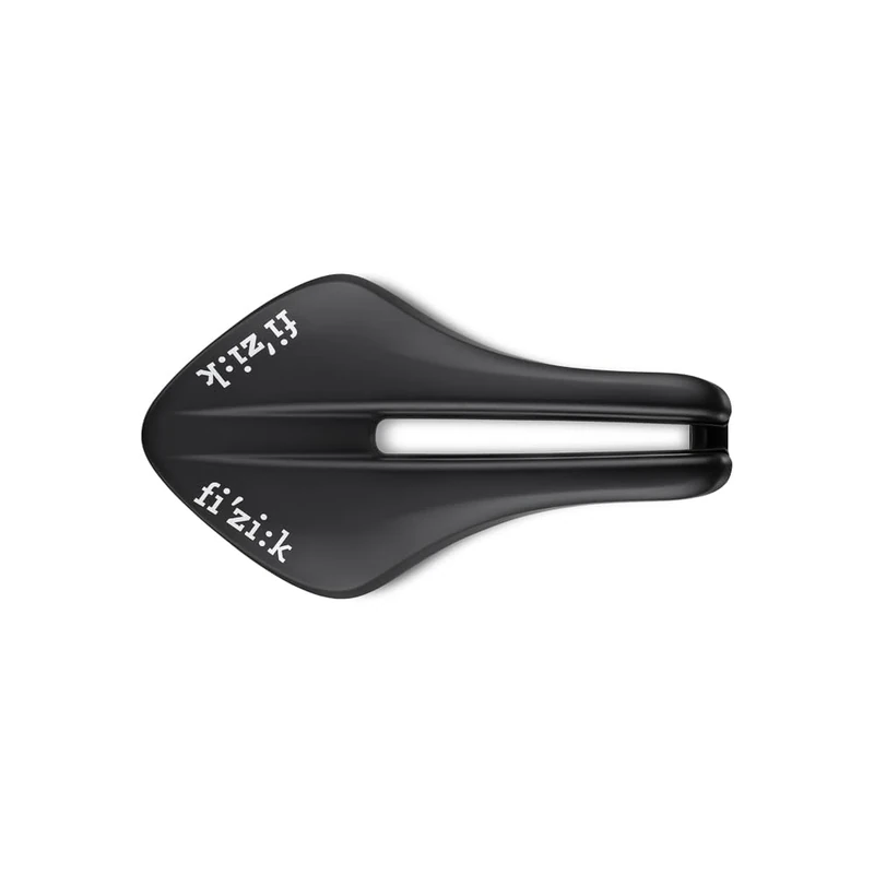 Fizik Transiro Aeris R3 Long Distance Triathlon Bike Saddle, Carbon Reinforced Shell with Kium Rails, 135mm Width, Black