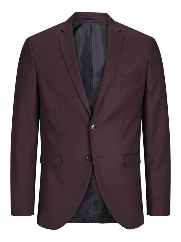 JACK & JONES Men's Jprsolaris Blazer Noos Jacket, Winetasting/fit: Super Slim fit, 40R
