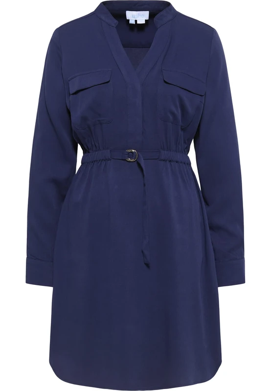 TOORE Women's, Dress with Long Sleeves, L