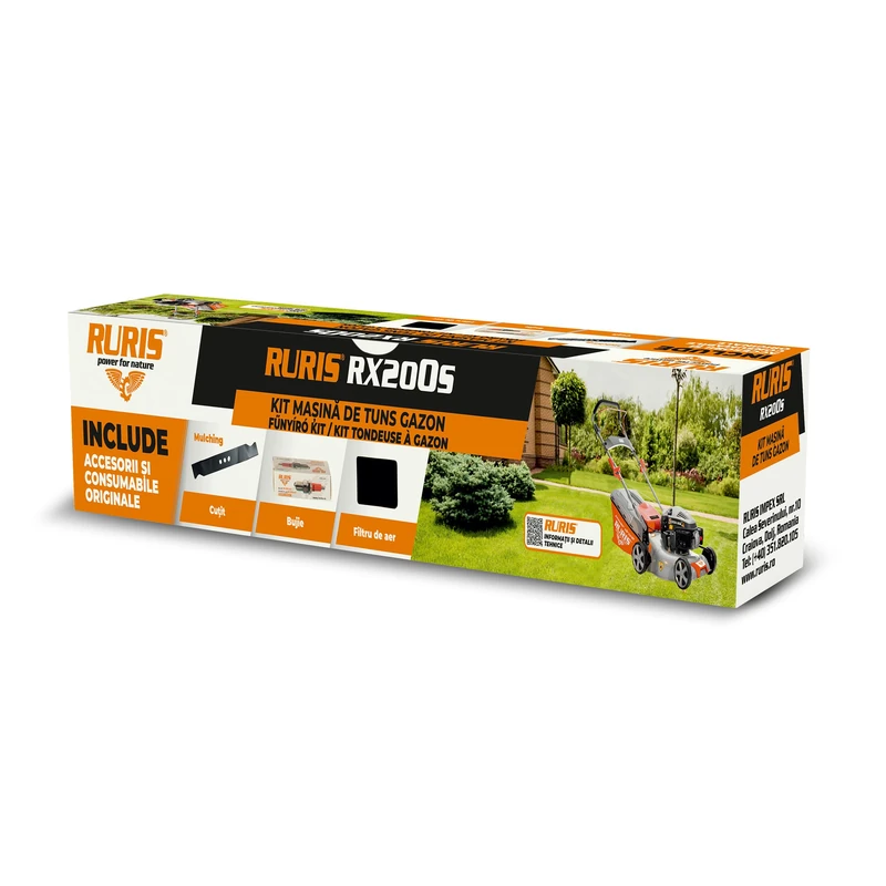 RURIS RX200S Lawnmower Kit - Tune-up Kit with Air Filter