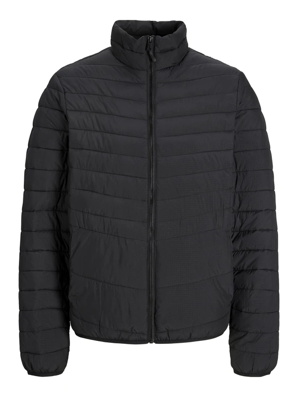 JACK & JONES Male Quilted Jacket, black, XS