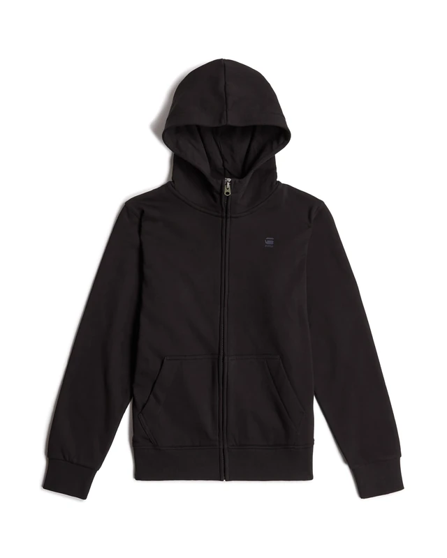 G-Star Boy's Hoodie Jacket Zipp, Black (dk black D25552-01-6484), 10 - Image 1