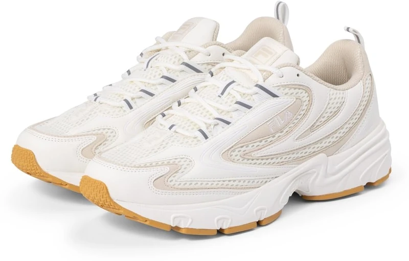 FILA Men's Actix Retro Trainers, Marshmallow, 6.5 UK