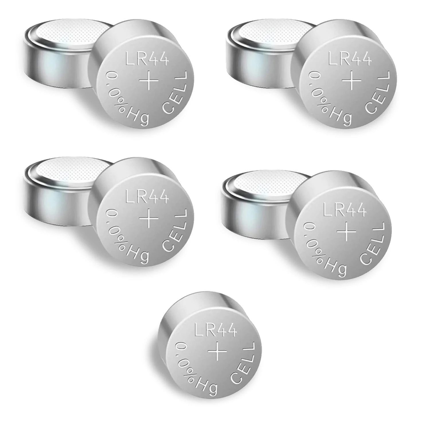 9 LR44 Batteries - 1.5V Alkaline Button Cell Batteries, Coin Battery for Watches, Calculators, Car Key Fobs, Cameras, Also Known as AG13, A76, L1154, V13GA Battery