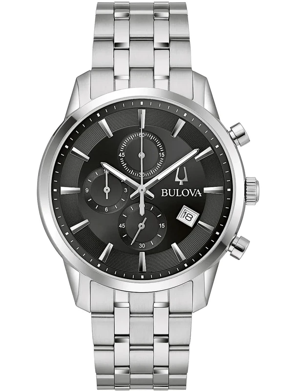 Bulova Analog 96B412, Silver, Bracelet
