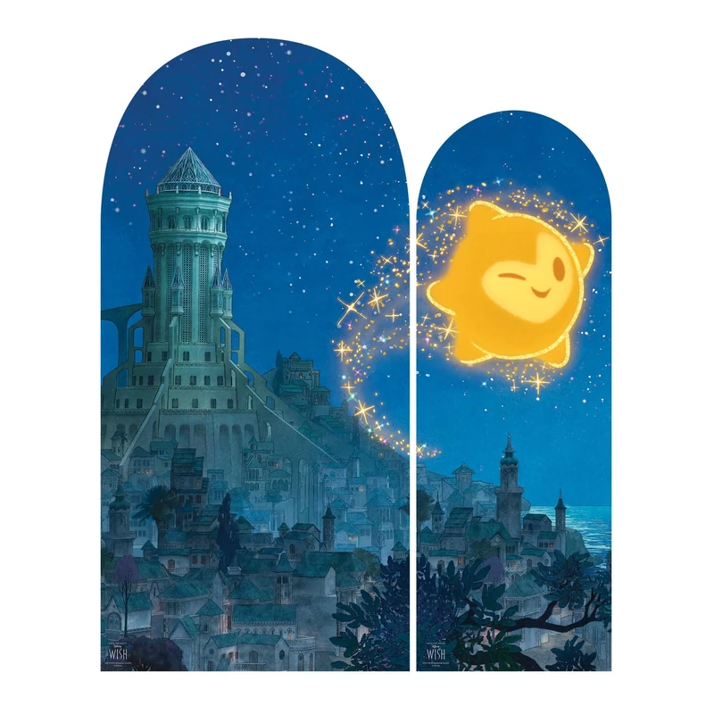 Star Cutouts SQ014 WISH Backdrop Double Cardboard Sailboard