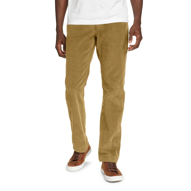 Eddie Bauer Men's Eddie's Faultline Corduroy Pant, Dktan, 42W x 32L - Image 1
