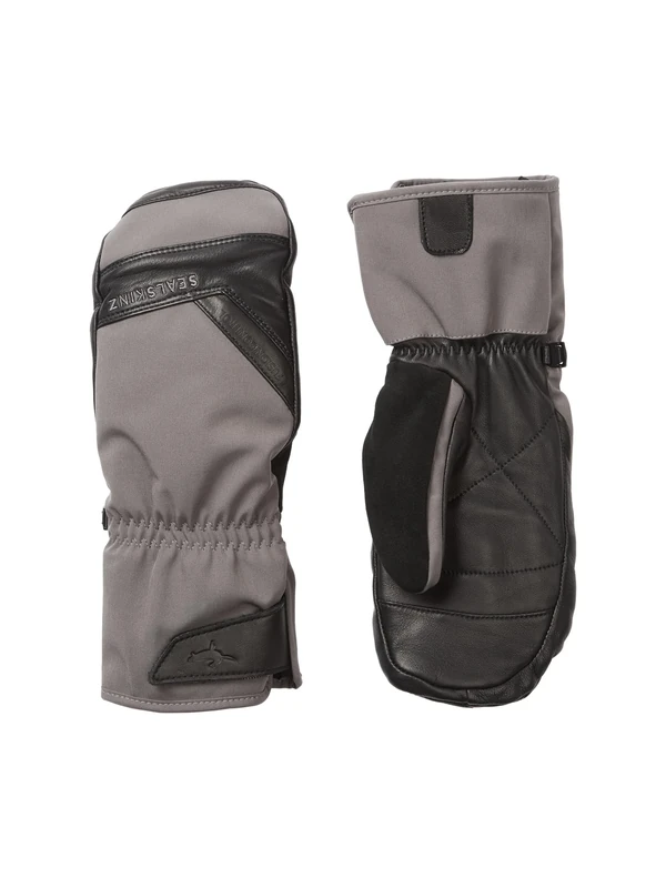 SEALSKINZ | Swaffham | Fusion Control | Unisex Waterproof Extreme Cold Weather Insulated Sheepskin Leather Mitten | Supports Dexterity & Natural Hand Movement | Industry-Leading Insulation