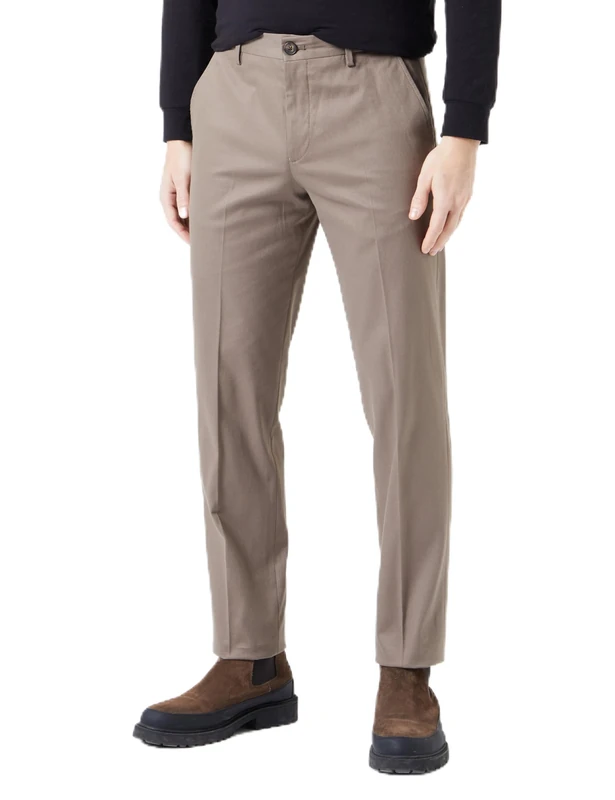 SELECTED HOMME Men's Chino Trousers, Morel., 33 W/34 L