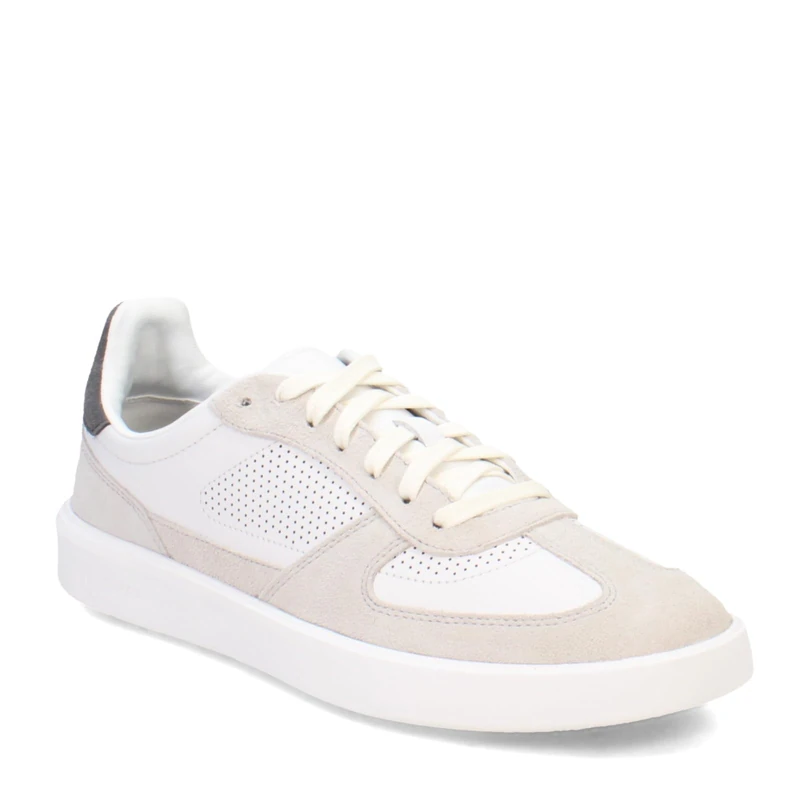 Cole Haan Men's Grand Crosscourt Modern Turf Sneaker, Microchip Gray Pinstripe Optic White, 10.5 UK