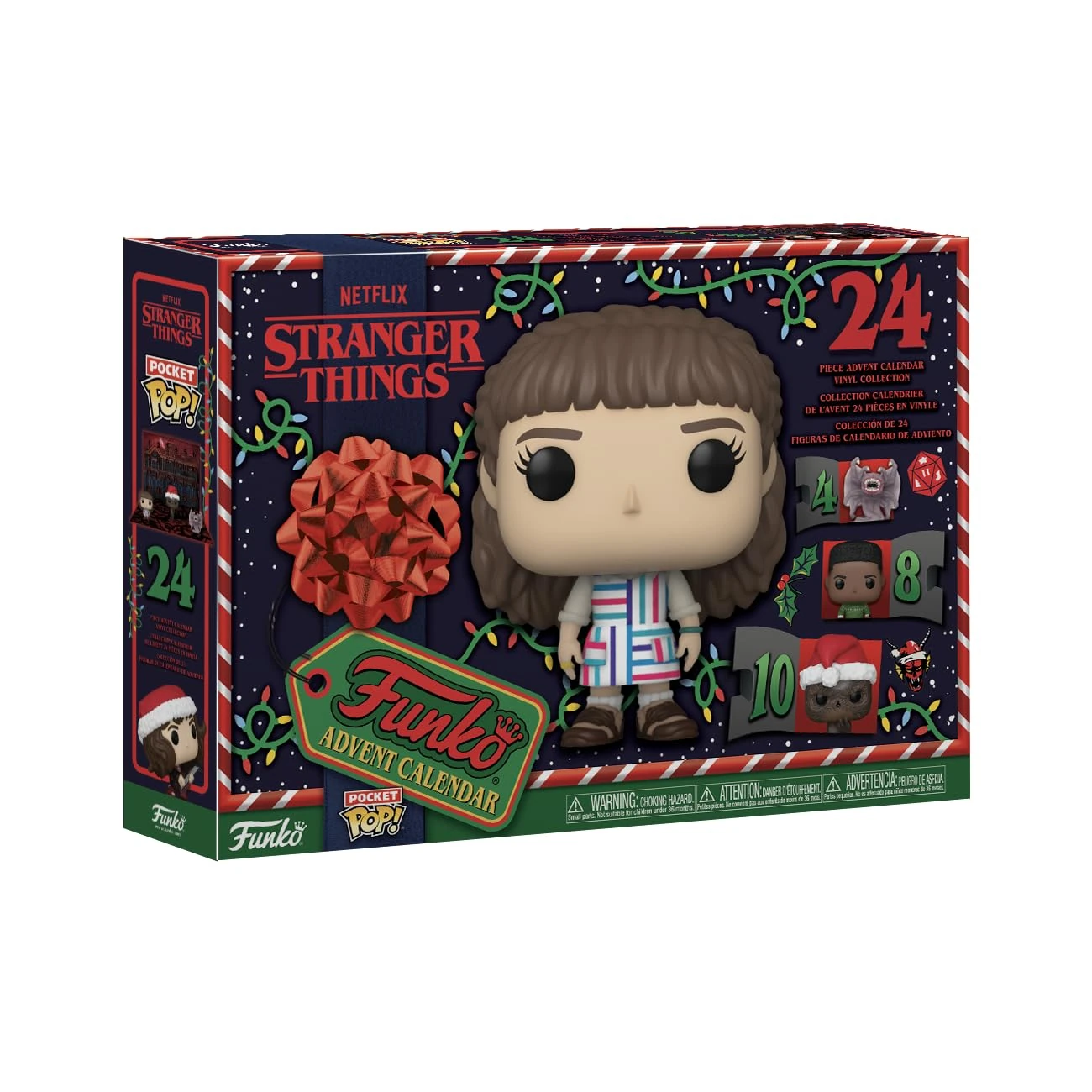 Funko Advent Calendar: Stranger Things 2024-24 Days Of Surprise - Collectable Vinyl Mini Figures - Mystery Box - Gift Idea - Holiday Xmas for Girls, Boys & Kids - Christmas Countdown