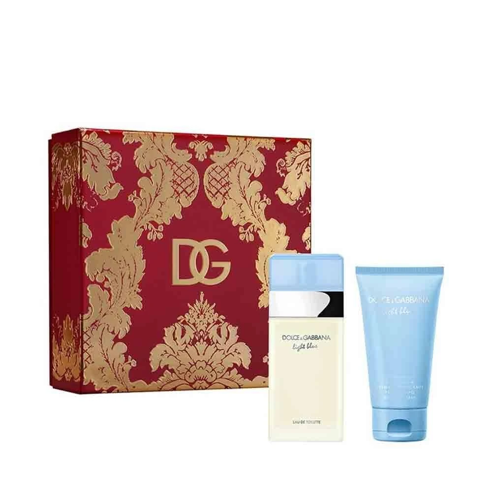 DOLCE & GABBANA Light Blue Set (Eau de Toilette 50ml + Body Cream 50ml)