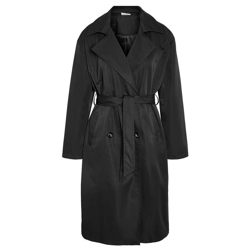 Noisy may Nmmanya L/S Noos Women's Trench Coat, black, S
