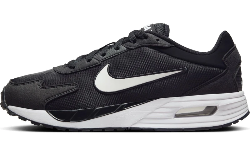 Nike Men's Air Max Solo Trainers, Black/White/Anthracite, 11.5 UK