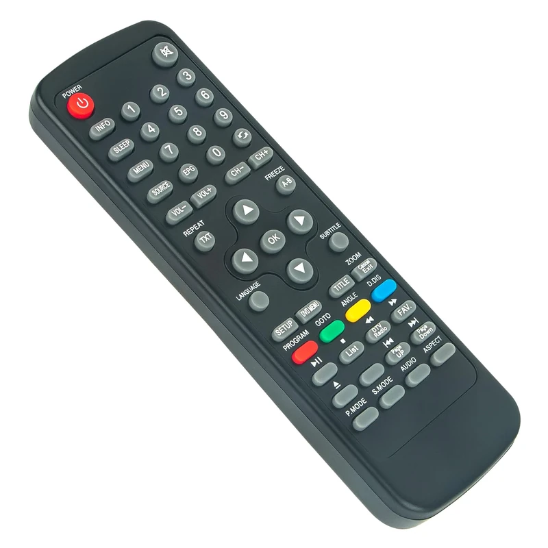 Replacement Remote Control -VINABTY-fit for Alba HD LCD LED HDTV Combi TV remote control AMKDVD19 AMKDVD22 AMKDVD19R