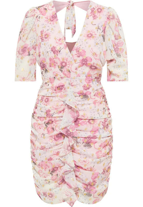 LYNNEA Women's Draped Dress, XS