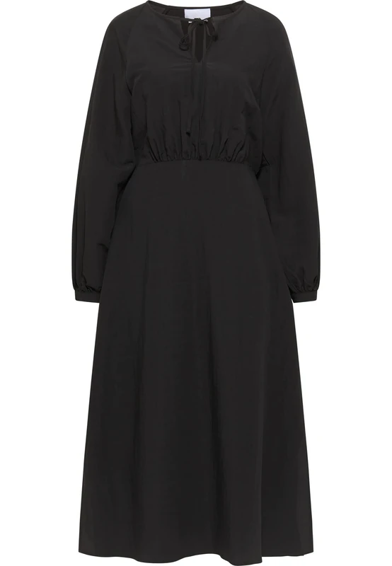 IPARO Women's Long Sleeve Maxi Dress, L