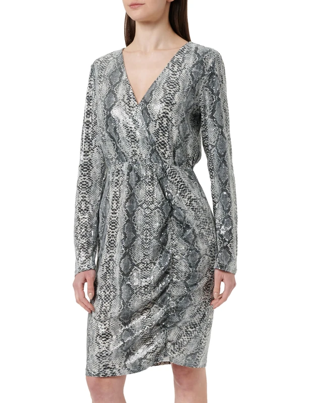 IKITA Women's Sequin Evening Dress, S