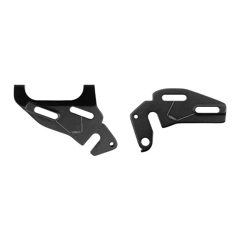 Accell Hunland Unisex - Adult Front Derailleur Hanger Set-3080000090 Set, Black, One Size - Image 1