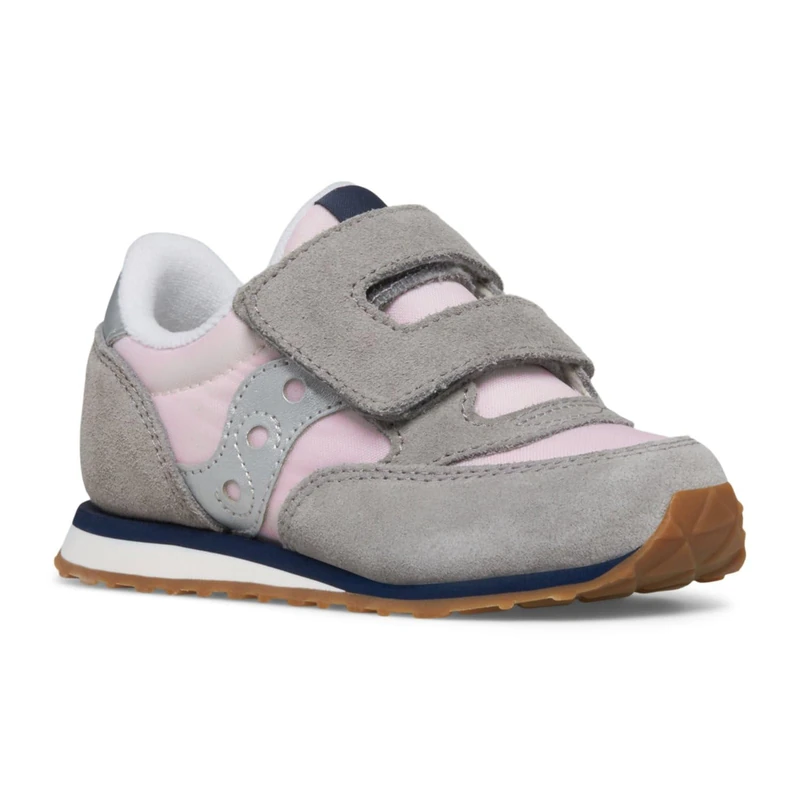 Saucony Originals Baby Jazz Hl Sneaker, Blush/Grey/Silver, 6.5 UK Child - Image 1