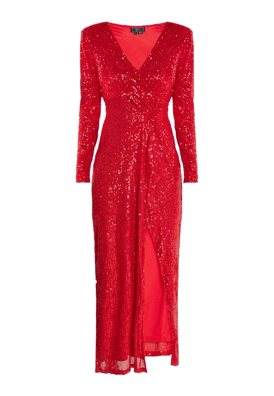 NAEMI Women's Sequin Dress, M