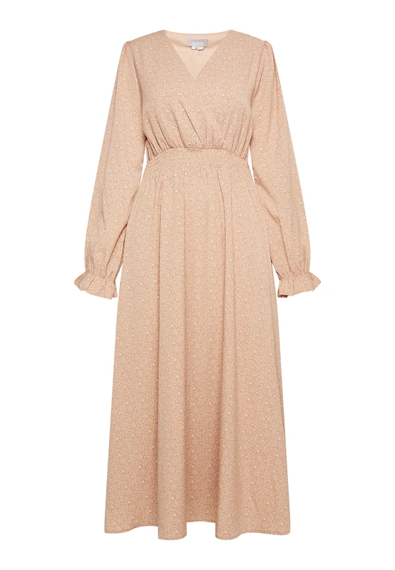 LYNNEA Women's Maxi Dress with All-Over Print, XL