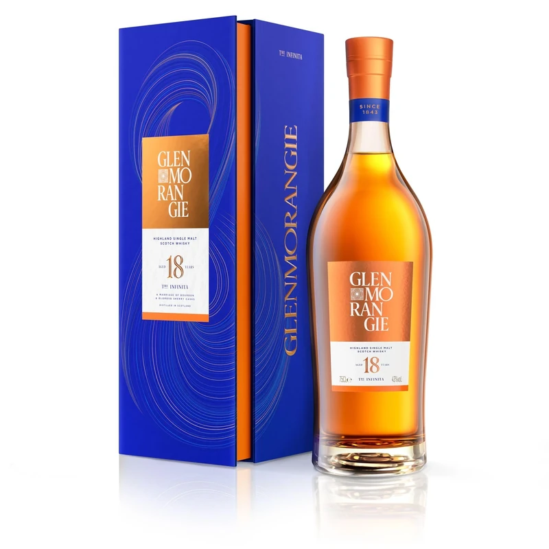 Glenmorangie The Infinita 18 Year Old Whisky, Oak Cask, Gift Box, 70cl