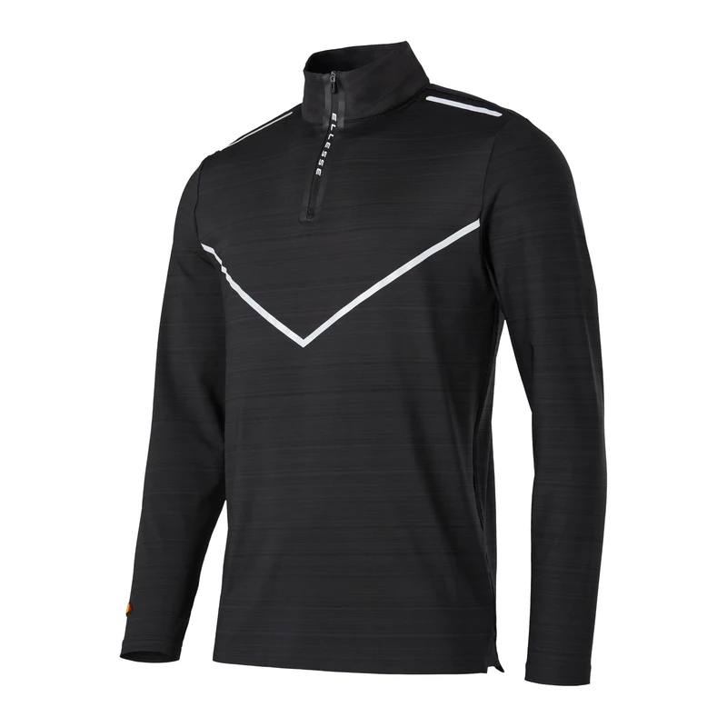 ellesse Visala 1/2 Zip Top Black 2XL