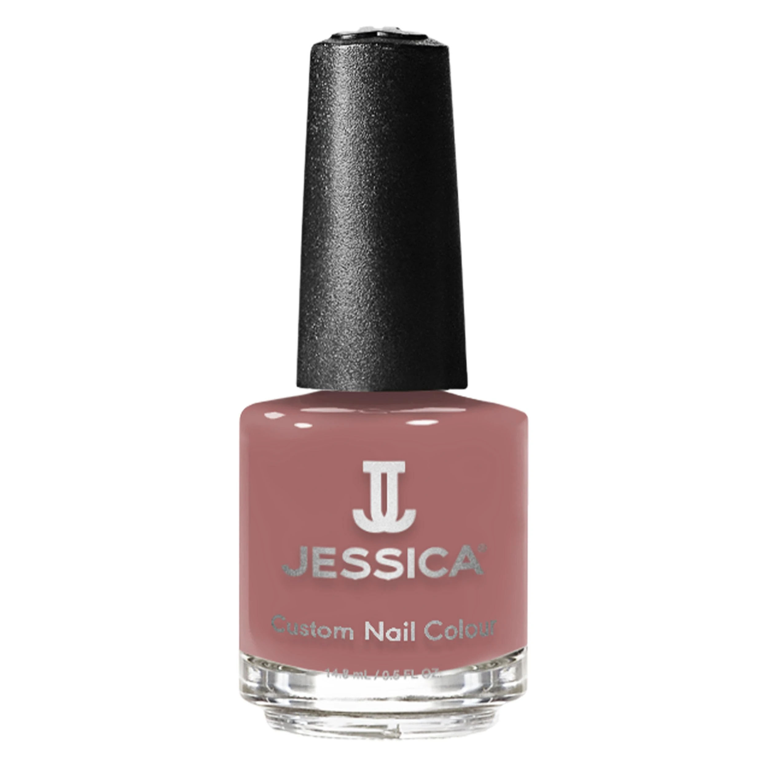 JESSICA Custom Colour Nail Polish 14.8ml, Chance Encounters (Dusky Pink with a Crème Finish)