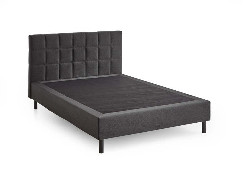Atlantic Home Collection Nikola Storage Bed without Mattress 120 x 200 cm Anthracite