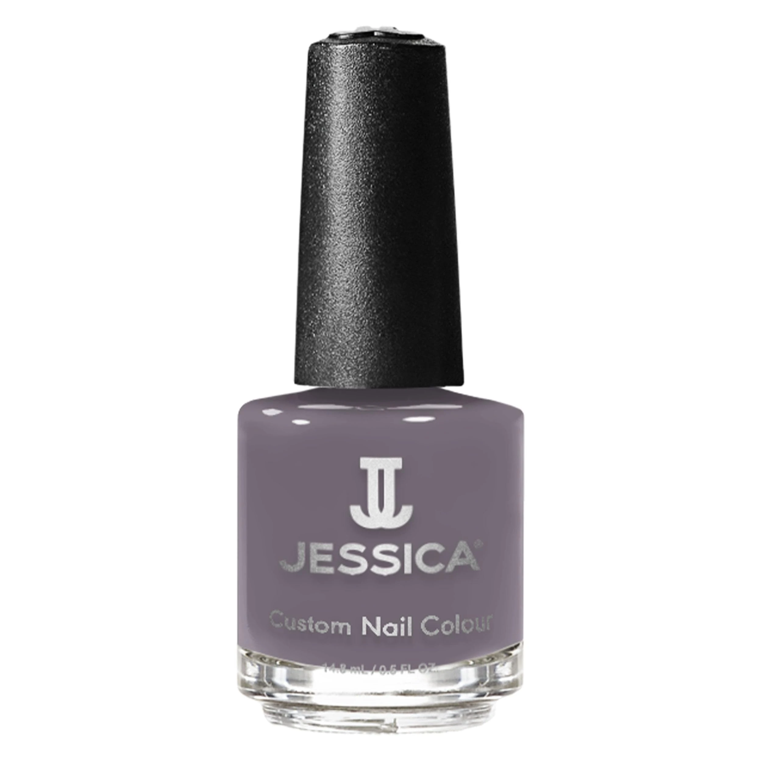 JESSICA Custom Colour Nail Polish 14.8ml, Unfinished Business (Light Taupe with a Crème Finish)