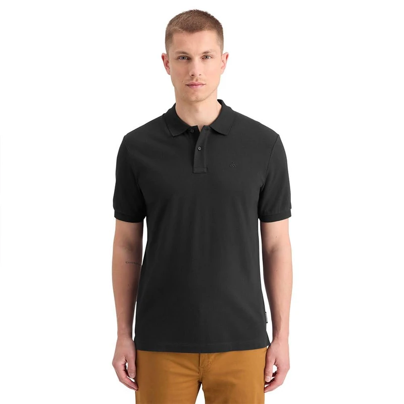 Scotch & Soda Core - Logo Pique Polo Black