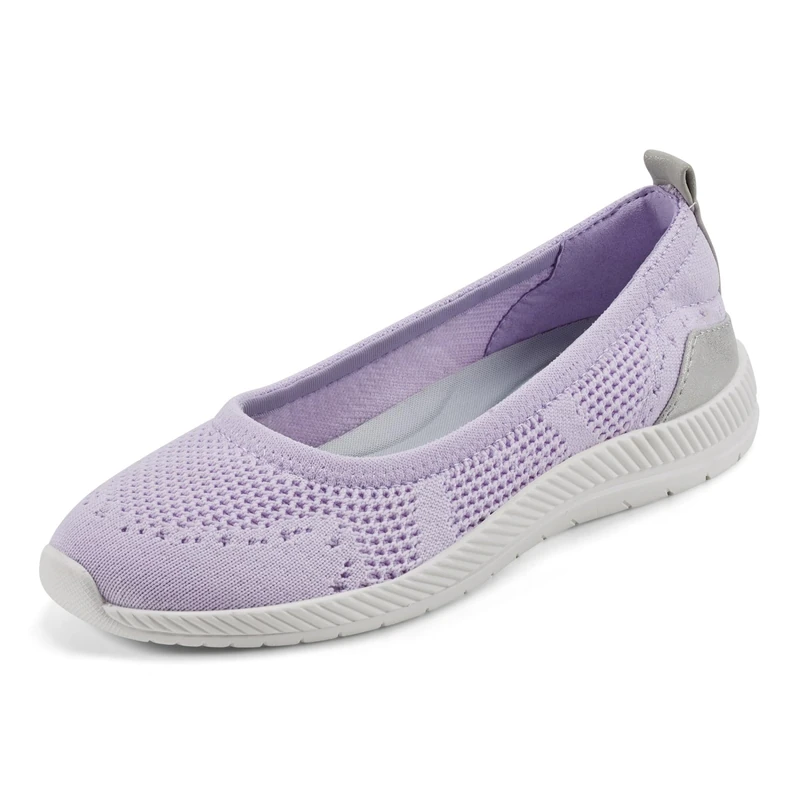 Easy Spirit Women's Glitz2 Ballet Flat, Lilac 531, 8 Narrow - Image 1