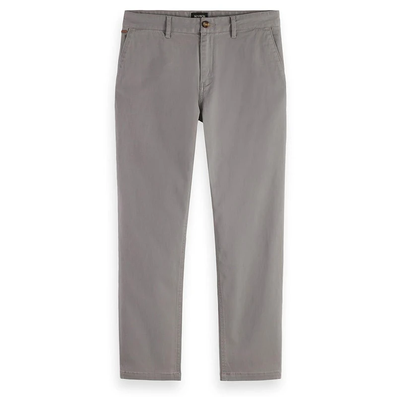 Scotch & Soda Men's Drift Chino Pants, Asphalt, 29 W/30 L