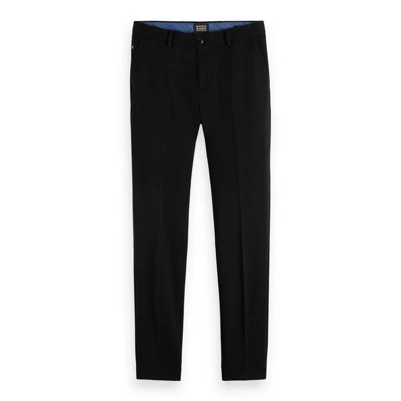 Scotch & Soda Men's Mott Chino, Black Melange, 29-34