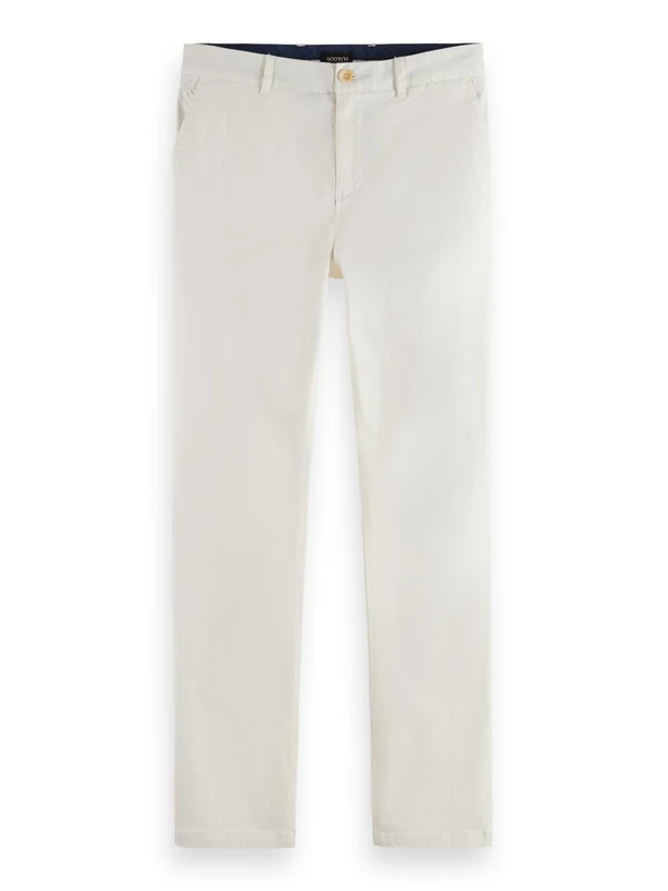 Scotch & Soda Stuart Chino - Slim Fit Off-White