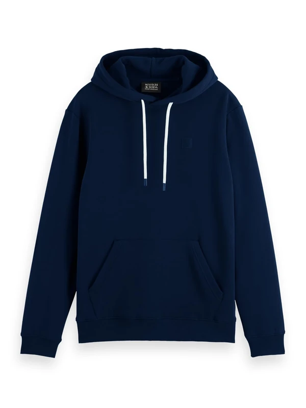 Scotch & Soda Men's CORE-Logo Hoodie Hooded Sweatshirt, Night 401, XL