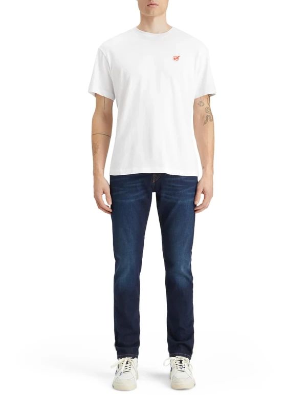 Scotch & Soda Herren Core Ralston Regular Slim Beaten Blue Jeans, Beaten Blue, 36W / 36L EU