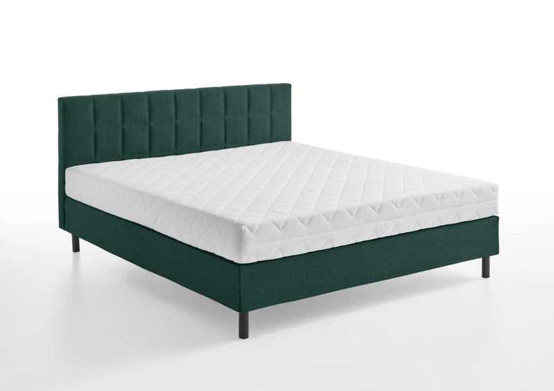 Atlantic Home Collection Nikola Box Bed with Spring Mattress H3
