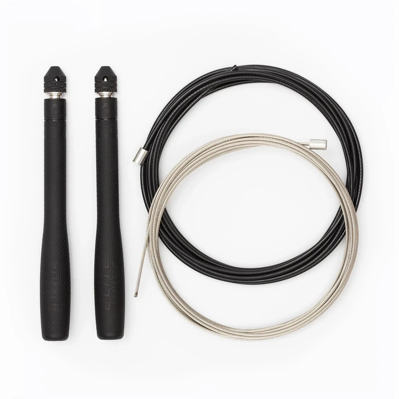 Elite Jumps Bullet COMP® Jump Rope - Speed Jump Rope for Double Under WOD Training - High Performance Professional Speed Rope for Training and Fitness - Lightweight & Durable Skip Rope for Workout