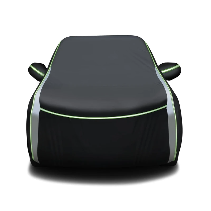 Cartist Full Car Cover Fits for Toyota Corolla 2000-2023 2024 All Weather Car Covers Outdoor for Corolla Waterproof Anti UV with 2 Zipper & Reflective Safety Strips