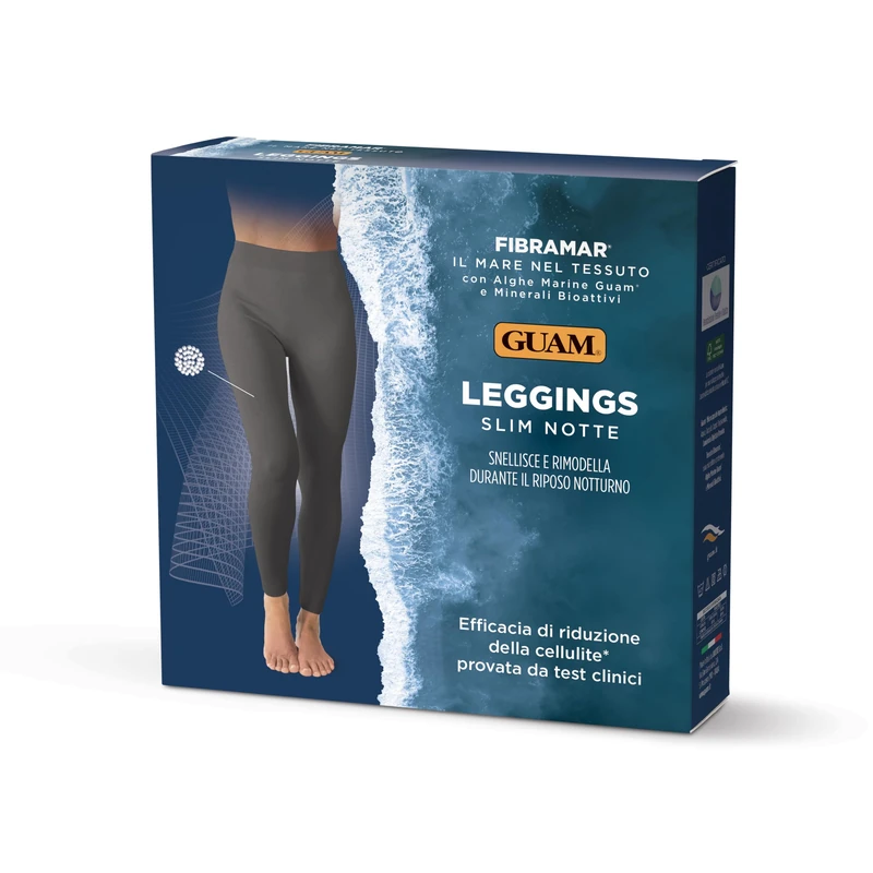 Guam Slim Night Leggings Slimming and Reshaping During Rest Size XS - S Grey