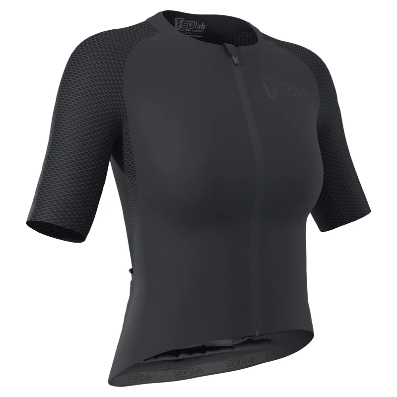 SQlab Women's Sq-Jersey One12 Cycling, Black, M