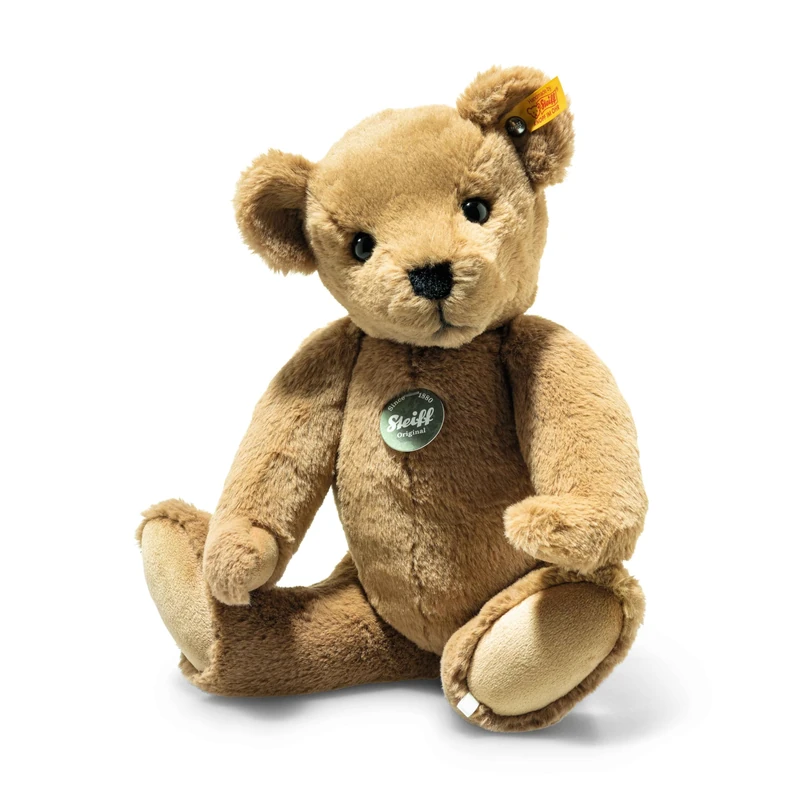 Steiff Lio Teddy Bear - 35 cm Brown Plush Stuffed Animal