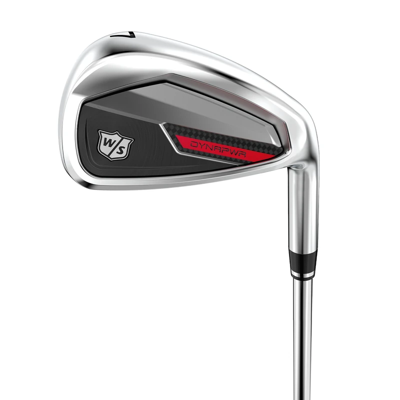 Wilson Golf Clubs, Dynapower Irons, GW, Steel, For Men and Women - Image 1