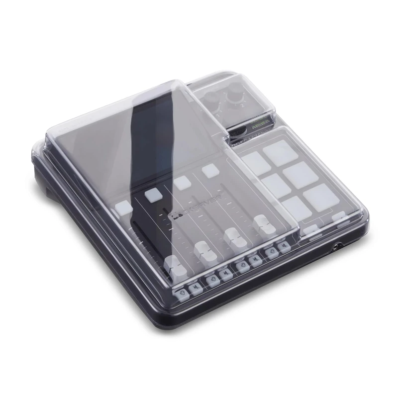 Decksaver Cover for Rode Rodecaster Duo - Super-Durable Polycarbonate Protective lid in Smoked Clear Colour, Made in The UK - The Creators' Choice for Unbeatable Protection