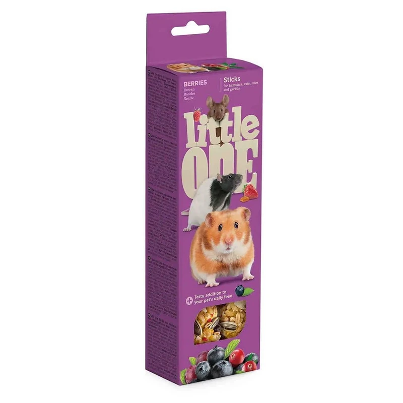 LITTLEONE Sticks Berries Hamster Rat Mice GERBOS 8 X 120 GR