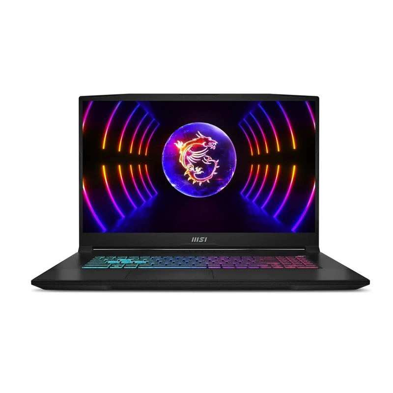 MSI Katana 17 Gaming Laptop (B12UDXK-844UK), Intel Core i7-12650H, 17.3" FHD 144Hz Panel, NVIDIA GeForce RTX 3050, 8GB*2 DDR5, 512GB NVMe SSD, Windows 11 Home Plus - Black