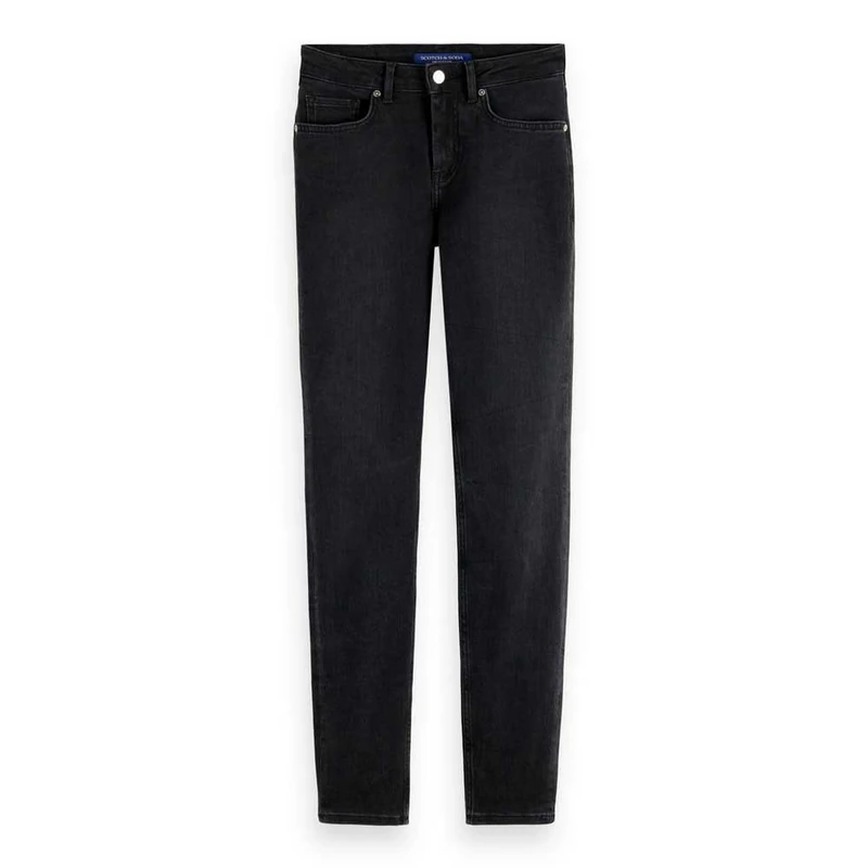 Scotch & Soda Women's Bohemienne Jeans, Black Coast, W26/L34
